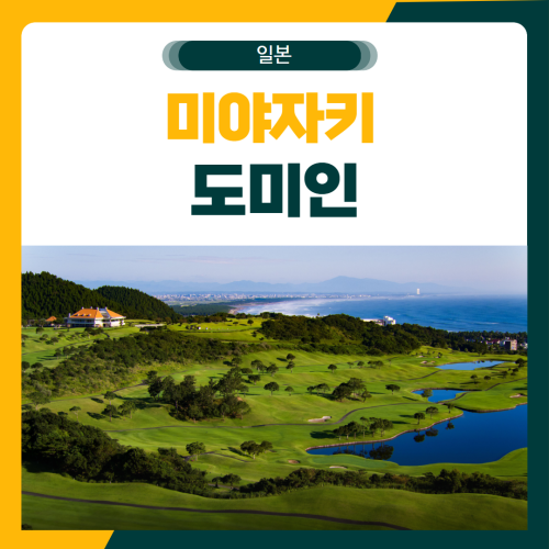 일본 미야자키 도미인 3색
